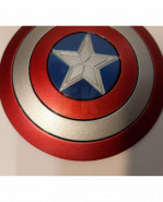 Kovový štít Captain America